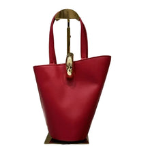 Load image into Gallery viewer, Vintage Pierced Buckle Handbag
