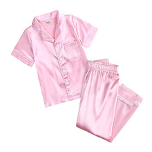 Load image into Gallery viewer, Lined Satin Pajama Set
