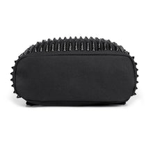 Load image into Gallery viewer, Black Studded Backpack-Modern Baby Las Vegas
