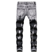 Load image into Gallery viewer, Ripped Denim Gray Denim Jeans
