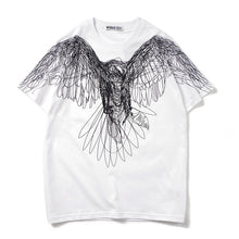 Load image into Gallery viewer, Black + White Eagle T-Shirt
