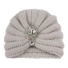 Load image into Gallery viewer, Knitted Crystal Turban
