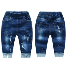 Load image into Gallery viewer, Distressed Denim Jeans Collection
