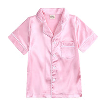Load image into Gallery viewer, Lined Satin Pajama Set
