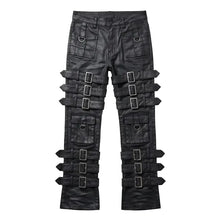 Load image into Gallery viewer, Buckle Denim Jeans
