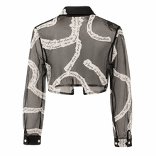Load image into Gallery viewer, Letter Mesh Jacket
