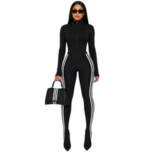 Load image into Gallery viewer, Striped Shoe Leggings
