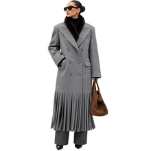 Load image into Gallery viewer, Wool Fringe Coat
