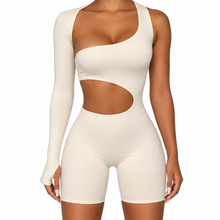 Load image into Gallery viewer, Hollow Out Short Jumpsuit
