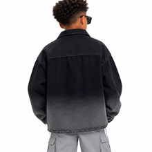 Load image into Gallery viewer, Gradient Denim Jacket
