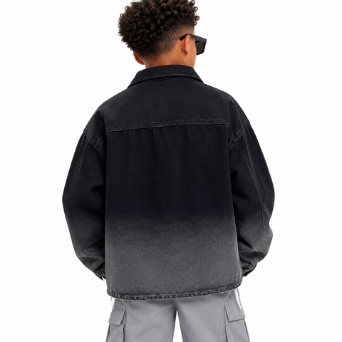 Gradient Denim Jacket