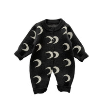 Load image into Gallery viewer, Moon Sweater Romper| Modern Baby Las Vegas
