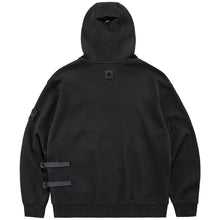 Load image into Gallery viewer, Black Patch Tech Hoodie
