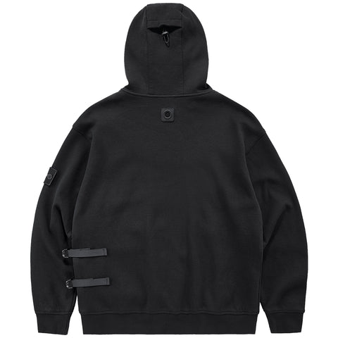 Black Patch Tech Hoodie-Modern Baby Las Vegas
