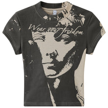 Load image into Gallery viewer, Vintage Portrait Printed T-Shirt

