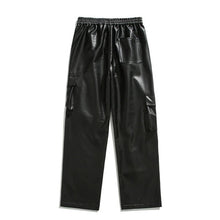 Load image into Gallery viewer, Glossy Pocket Leather Pants
