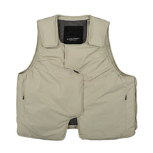 Load image into Gallery viewer, Solid Asymmetric Cotton-Padded Vest
