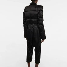 Load image into Gallery viewer, Short Patch Teddy Puffer Coat
