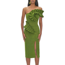 Load image into Gallery viewer, Pleated Strap Dress
