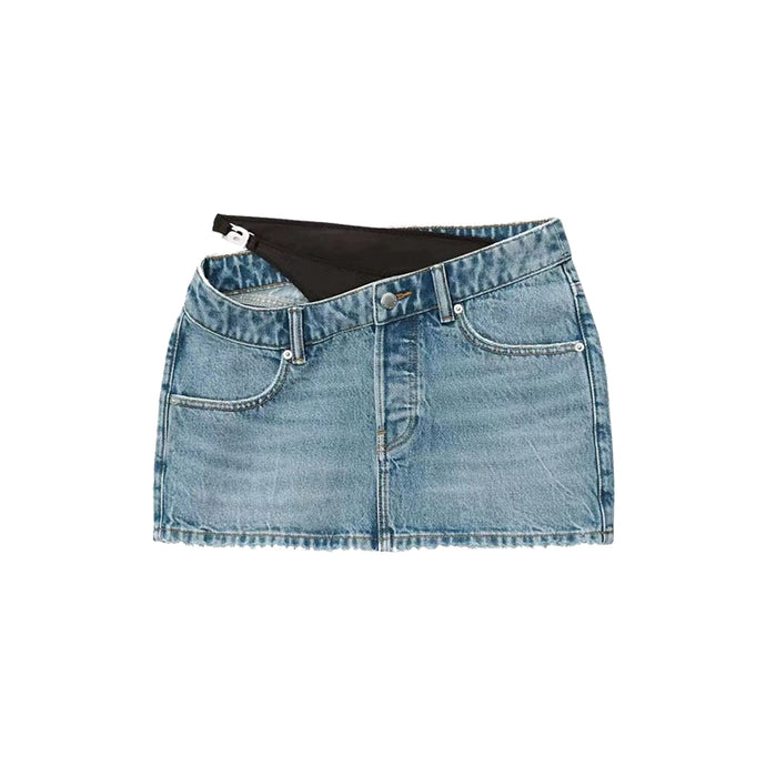Pop Out Denim Skirt-Modern Baby Las Vegas