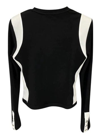 Contrast Patch Crop Top-Modern Baby Las Vegas