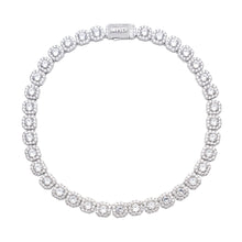 Load image into Gallery viewer, Full Diamond Zircon Necklace
