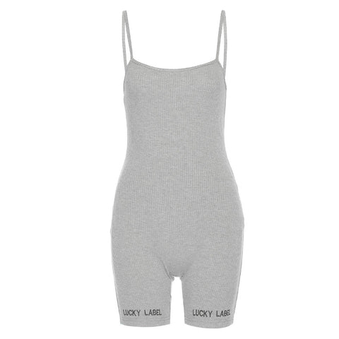 Ribbed Letter Jumpsuit-Modern Baby Las Vegas