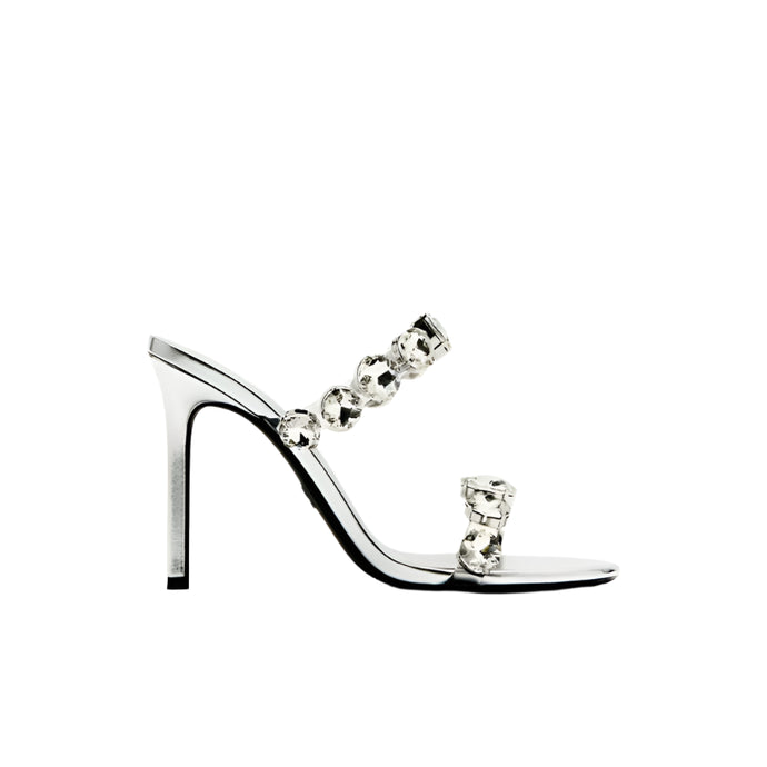 Round Rhinestone Sandals-Modern Baby Las Vegas