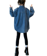 Load image into Gallery viewer, Denim Jacket Top
