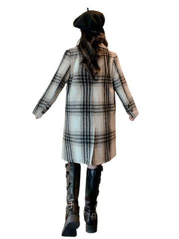 Plaid Wool Jacket-Modern Baby Las Vegas