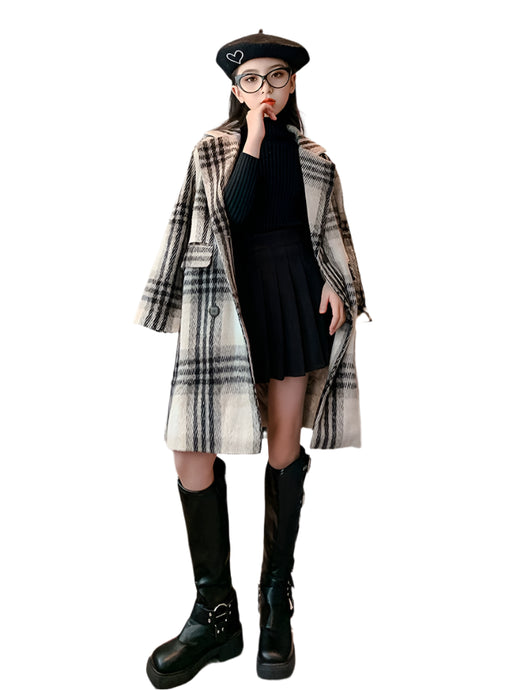 Plaid Wool Jacket-Modern Baby Las Vegas