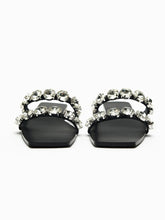 Load image into Gallery viewer, Crystal Flat Sandals

