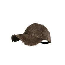 Load image into Gallery viewer, Retro Washed Peaked Hat
