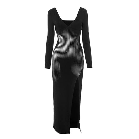 Illusion Figure Maxi Dress Collection-Modern Baby Las Vegas