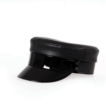 Load image into Gallery viewer, Patent Leather Peaked Cap
