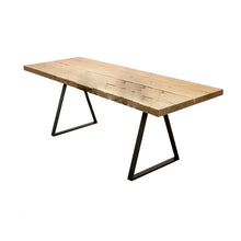 Load image into Gallery viewer, Solid Wood Designer Iron Table
