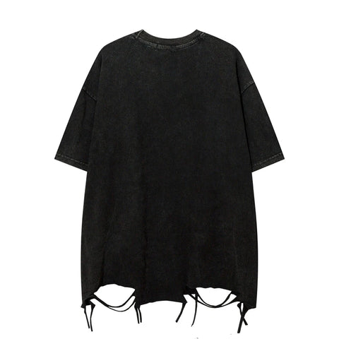 Layered Necklace Grunge T-Shirt-Modern Baby Las Vegas