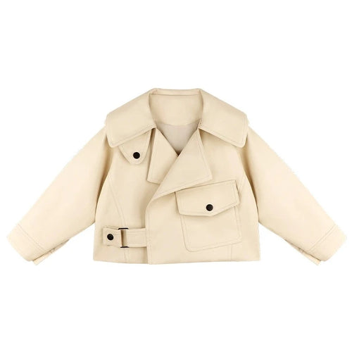 Loose Western Leather Jacket-Modern Baby Las Vegas