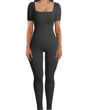 Load image into Gallery viewer, Long Sleeve Solid Jumpsuit
