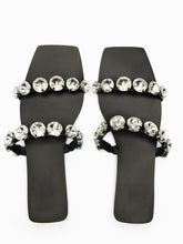 Load image into Gallery viewer, Crystal Flat Sandals
