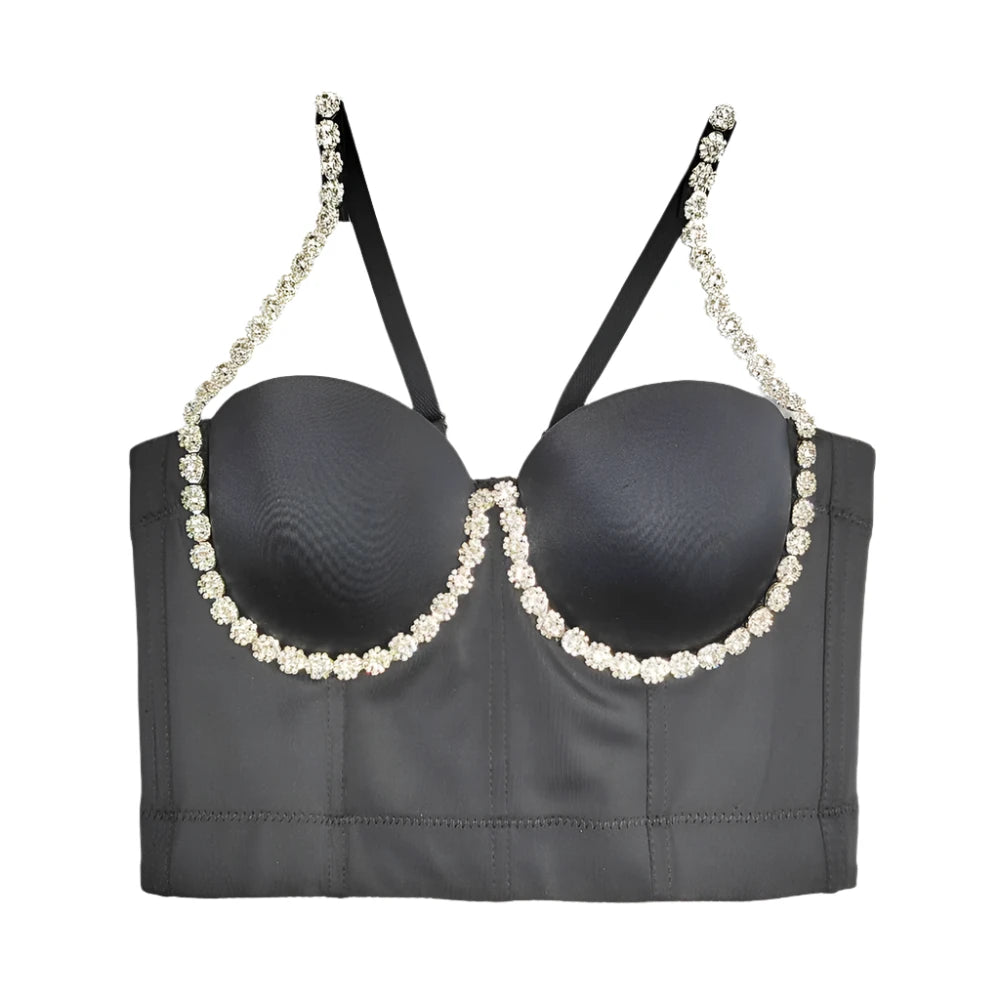 Crystal Bralette Top