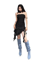 Load image into Gallery viewer, Denim Knee-High Boots
