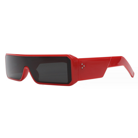 Rectangular Punk Sunglasses-Modern Baby Las Vegas