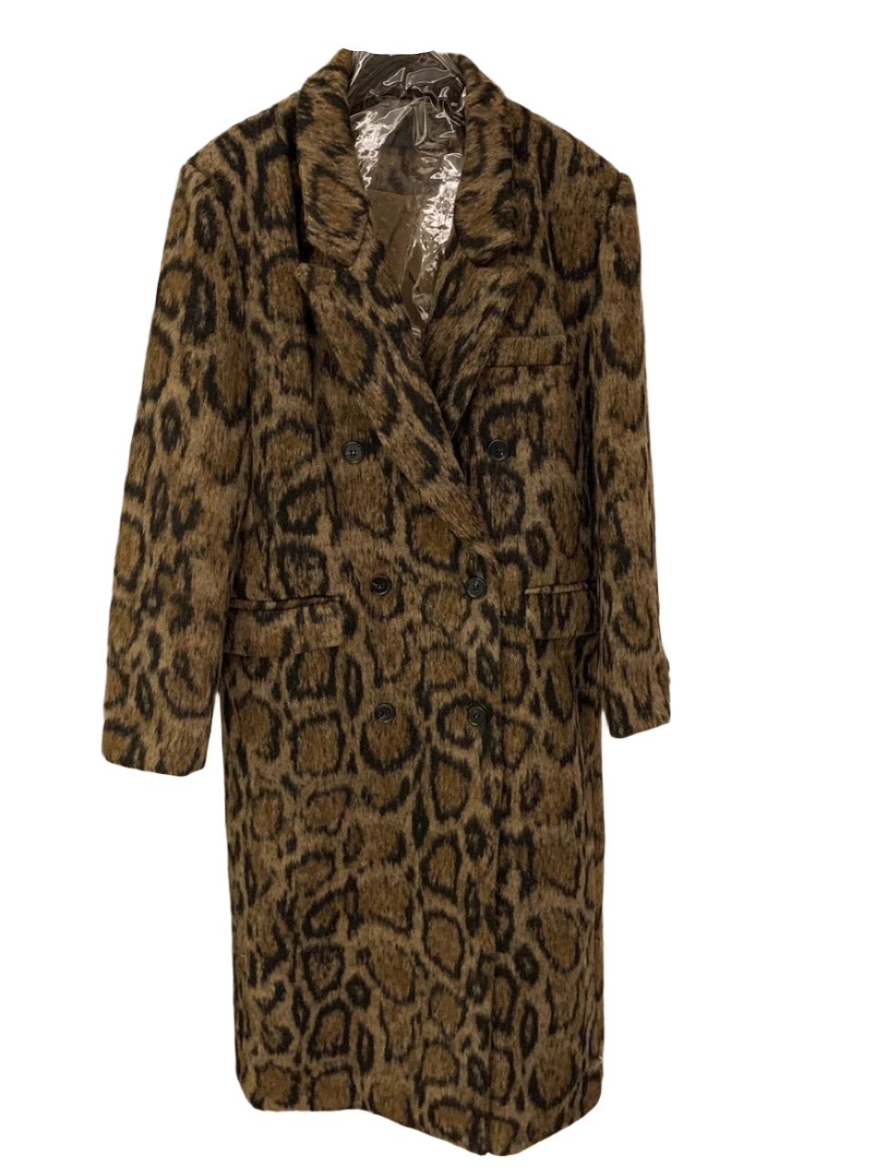 Long Snake Print Jacket