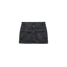 Load image into Gallery viewer, Ash Multi-Pocket Denim Mini Skirt
