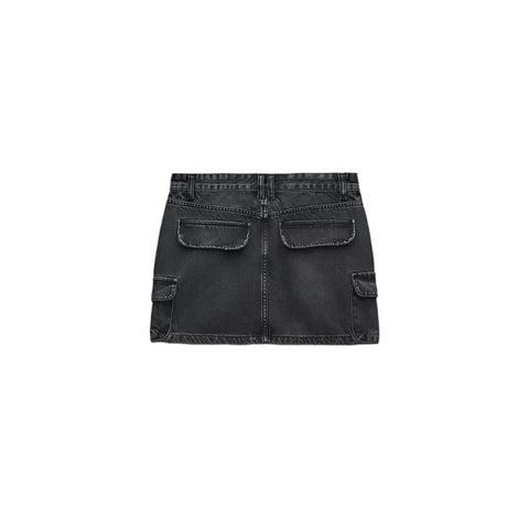 Ash Multi-Pocket Denim Mini Skirt-Modern Baby Las Vegas