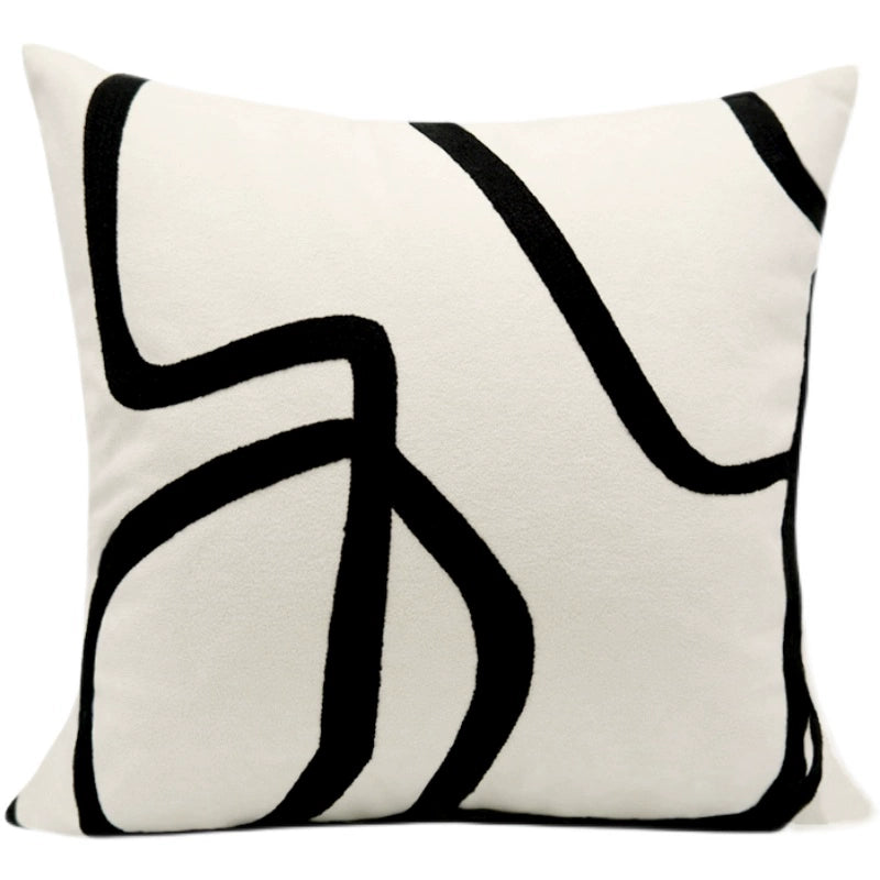 Geometric Abstract Throw Pillow Cover