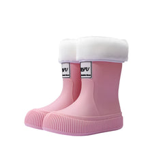 Load image into Gallery viewer, Fleece Lined Rainboots
