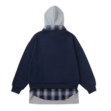 Load image into Gallery viewer, Retro Patch Hooded Sweatshirt
