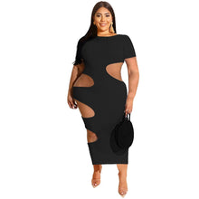 Load image into Gallery viewer, Hollow Out Circle Maxi Dress
